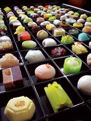 Японские сладости вагаси